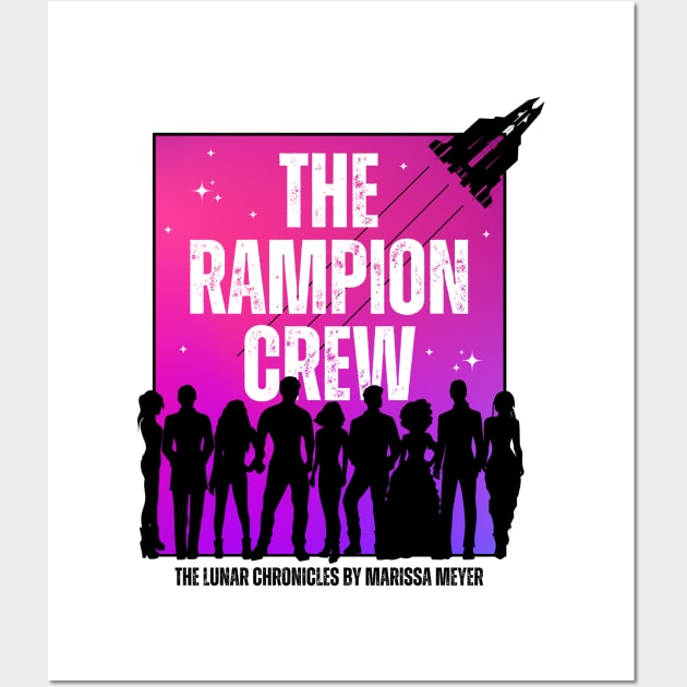 The Rampion Crew (Cast) Wall Art by The Happy Writer